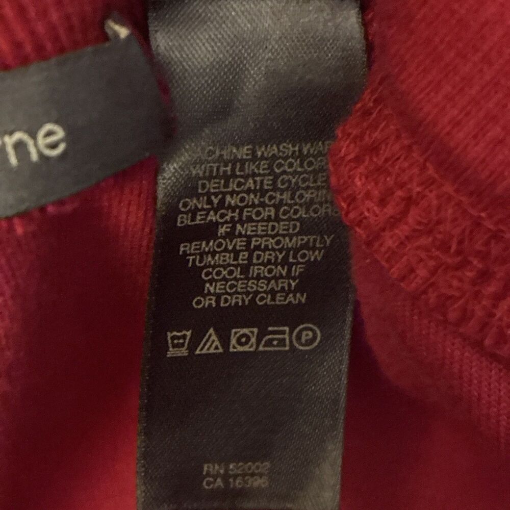 NEW Liz Claiborne Red Luxe Velour Pants Wide Leg Casual Holiday Womens Plus 2X - Picture 10 of 15